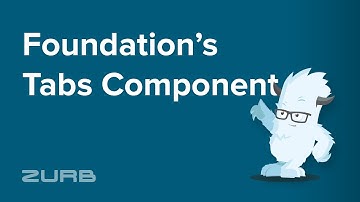 Tabs | Foundation 6 by ZURB
