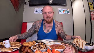 THIS INSANE BREAKFAST CHALLENGE HAS NEVER BEEN COMPLETED 😳