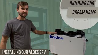 Installing an ERV in our New Home!