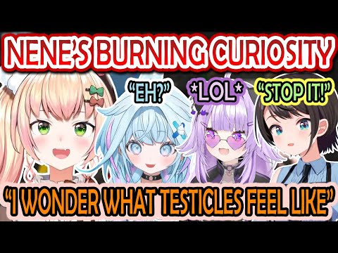 Nene Casually Talks About Guys' Balls in Front of Subaru, Okayu & Su
