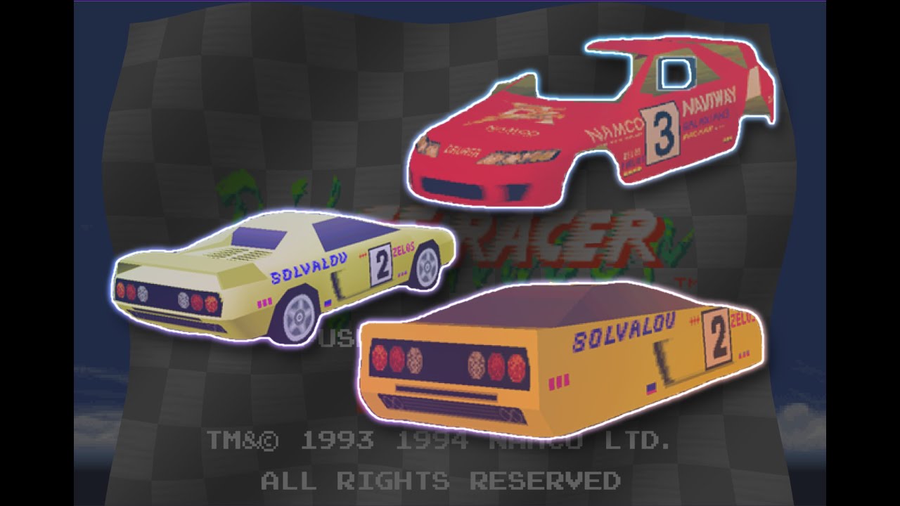 Ridge Racer behind the scenes (Free Camera Chaos in 4K)