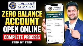 Al Masraf Zero Balance Account Opening Online Process (2026) | Tiered Savings Account Fees Charges screenshot 3