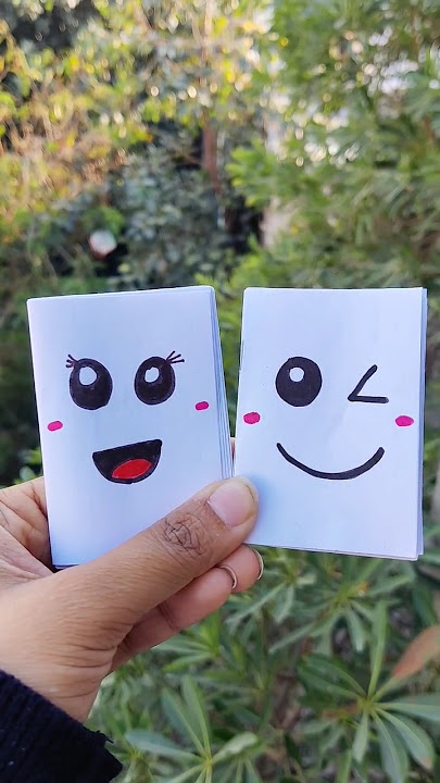 How To Make Cute Notebook 😍💕 • DIY Kawaii Mini Notebook #papercraft #diy #shorts #homemade