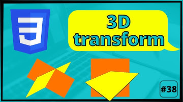 Complete CSS 3D TRANSFORM Tutorial for beginners in Hindi with all methods and properties 🙅 #38