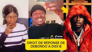 🚨🚨urgent: DROIT DE RÉPONSE MUSCLÉ DE DEBORDO À DIDI B
