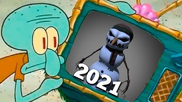 Evolution of Evil Snowman