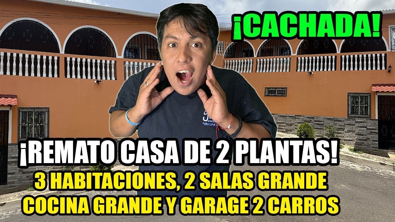 Vendo CASA GRANDE 2 Plantas +3 Habitaciones +2 Salas y Cocina GRANDE  a la orilla de la calle 😱