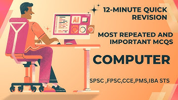Computer MCQs |Complete Most Repeated Questions for CCE 2024| IN JUST 12 MINT WATCH