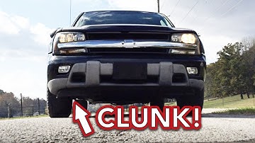 Trailblazer front end clunk noise - Easy Fix - Clunking noise going over bumps