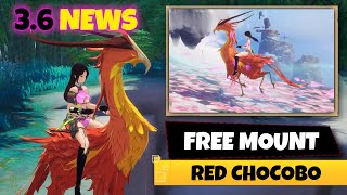 3.6 Red Chocobo! Free Mount To Obtain! Tower of Fantasy