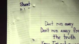 Don't Run Away Lyrics- Tyler James William (Let It Shine)