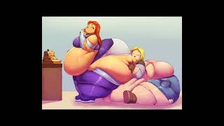 Terra And Starfire Weight Gain