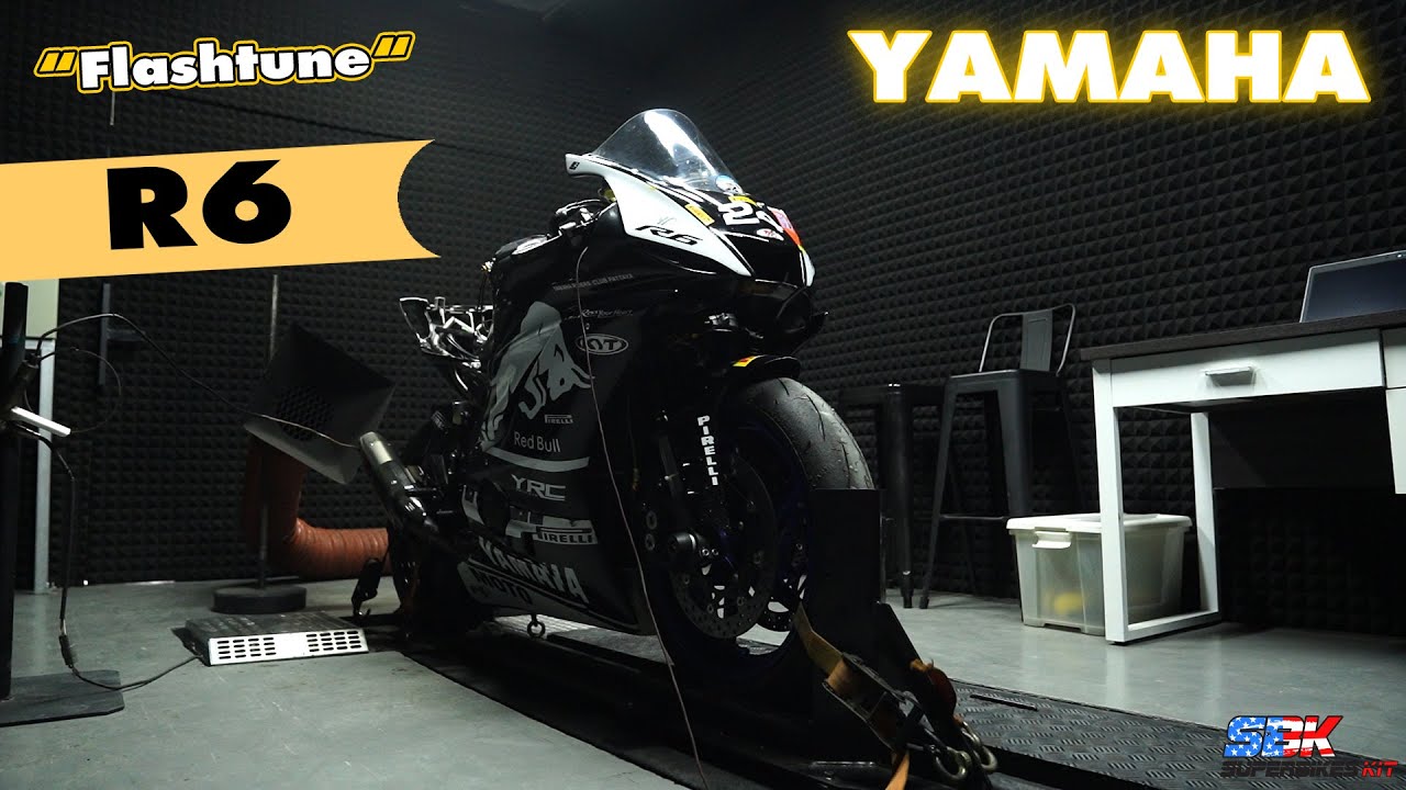 Flashtune YAMAHA R6 By Sbk_superbikeskit - YouTube