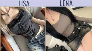 LISA or LENA only outfit eddition | pretty skirts,dresses,jeans and suits |