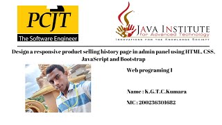Web Project Task 49 | 1st Year | Semester 01 | Java Institute
