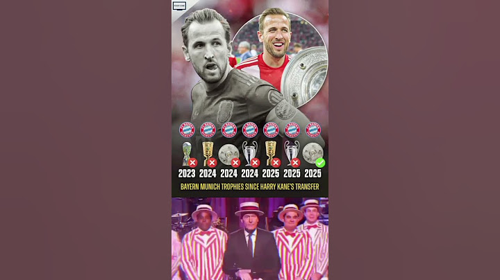 Harry Kane has finally won a trophy for Bayern! 😲🏆 The curse is officially broken! 🤯⛓️‍💥