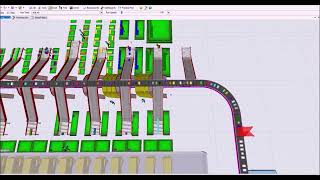 Warehouse Conveyor System Simulation