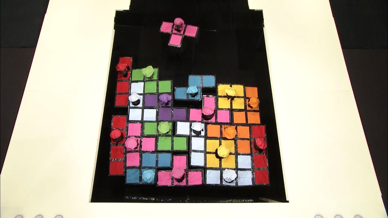 日テレ公式【仮装大賞】テトリス