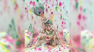 Laddu Gopalji's Holi Shringar