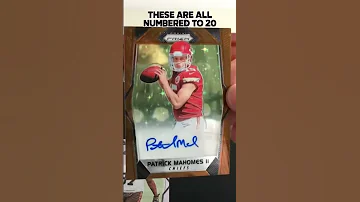 I pulled a MASSIVE Mahomes rookie before he was good...