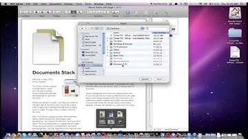 Converting PDF to Word on the Mac OS