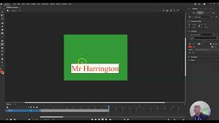 Shape to name morphing or shape tweening