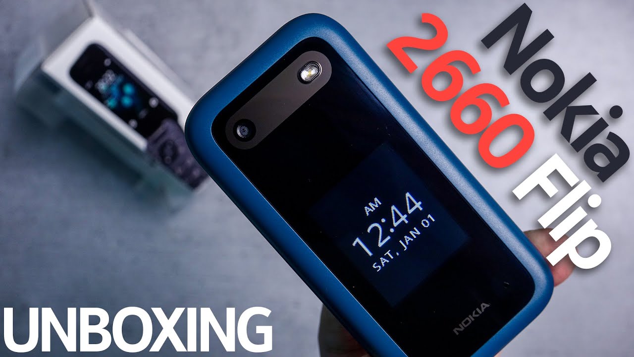 Unboxing of Nokia 2720 Flip