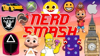 Celebrity Lamborghini, Cocomelon, Squid Game, Baby Shark NERD SMASH AND MORE!! | The Kool Nerd Edits Net Worth