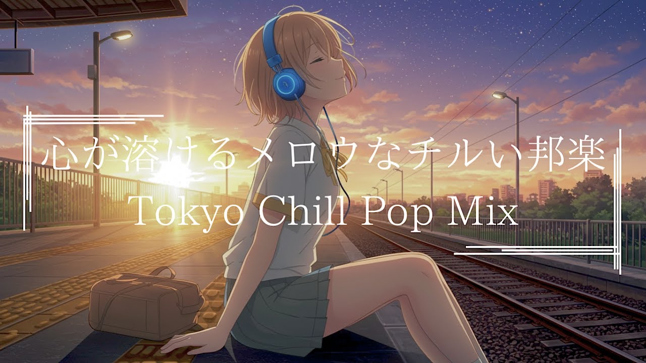 【邦楽playlist】最高にチルいメロウなシルポップで聴くたびに癖になるエモい最高にメロウな日のJapan Lofi Chill Pop｜ストレス解消＆リラックス＆集中｜最高にエモい曲【作業