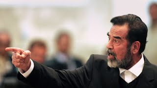Saddam Hussein Humiliates the Judges Of His Trial | English Subtitles Resimi