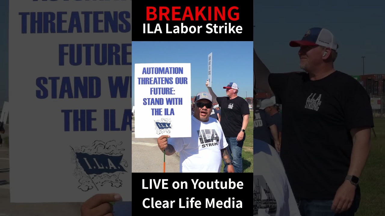 The ILA labor strike is in full effect