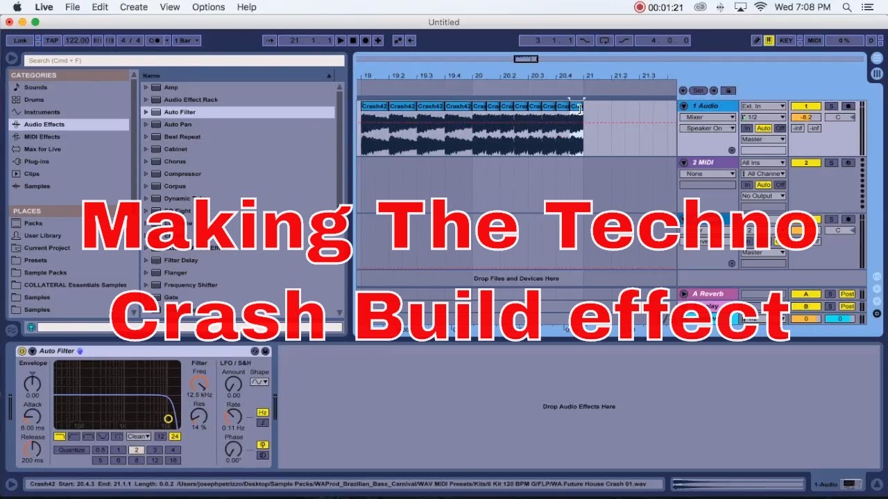 Making that Techno Crash Build Effect