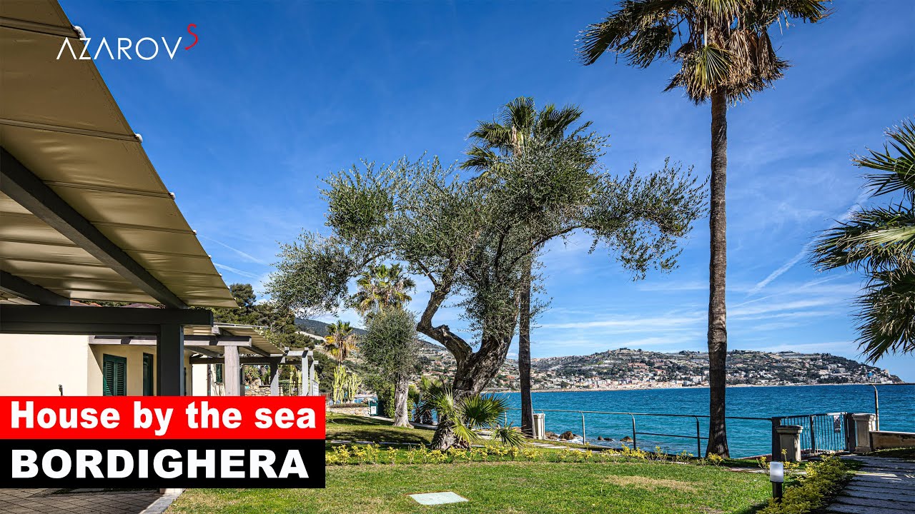 🍓 Property for sale in Italy with a beach, Bordighera YouTube