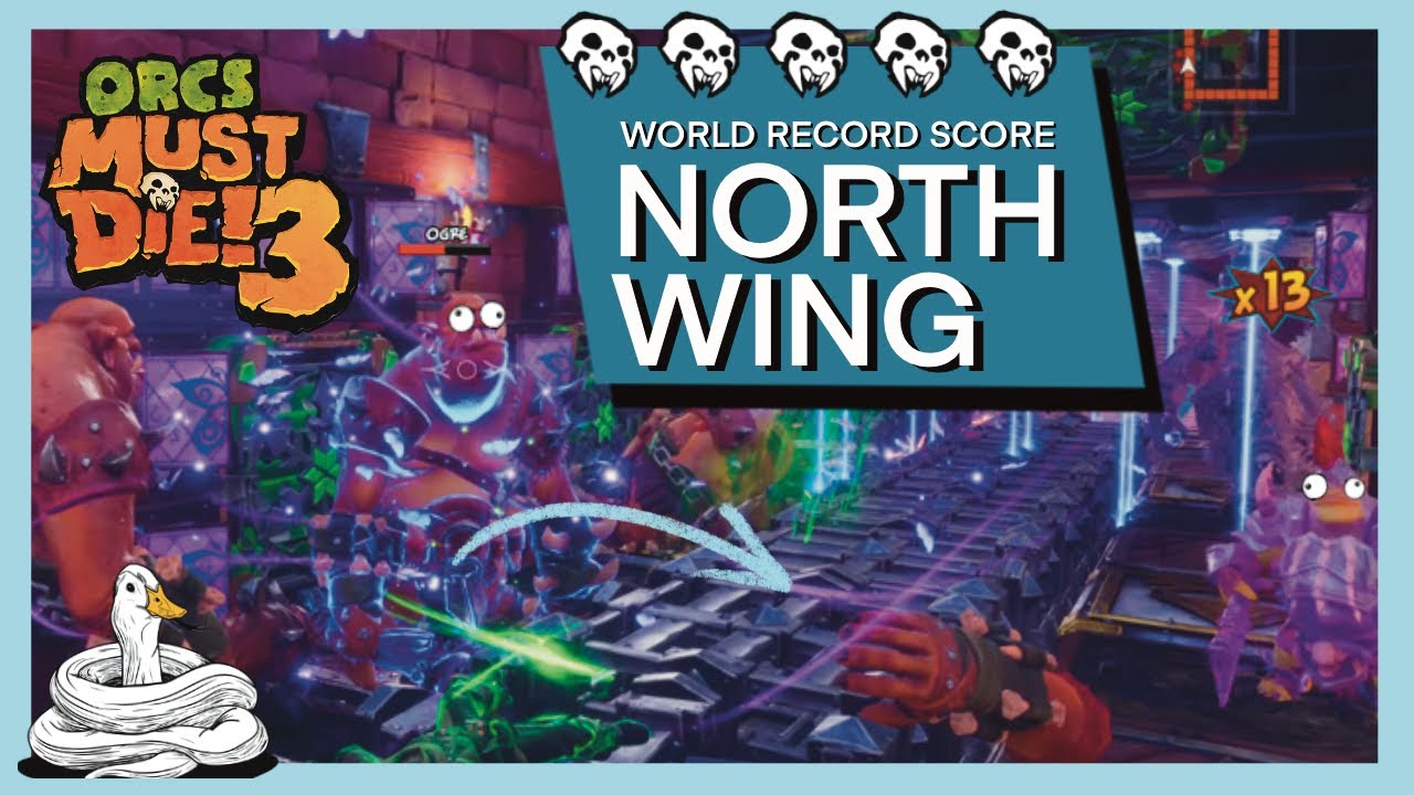 Perfectly Balanced Killbox (Part 3/4) - Orcs Must Die! 3 - North Wing - ENDLESS [60FPS-4K]