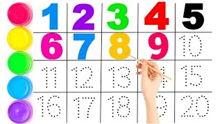 123456789 1 To 100 Counting Abc, Abcd 123,123 Numbers Learn To Count Alphabet A To Z