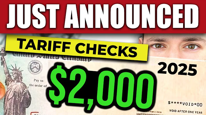 Trump Announces $2000 Tariff Dividend Checks to Low-Income Americans