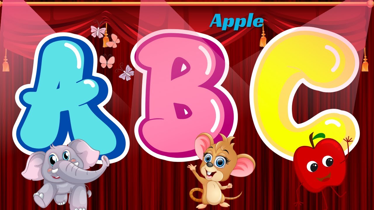 ABC Song / ABC Phonics Song / ABC lyrics song / ABCD - Nursery Rhymes ...