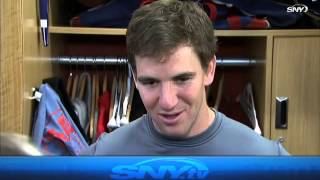 Eli Manning talks Giants future and Tiki Barber comments