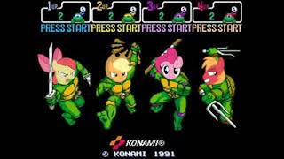 Big Apples to the Core, 3 AM (MLP Turtles in Time Mashup)