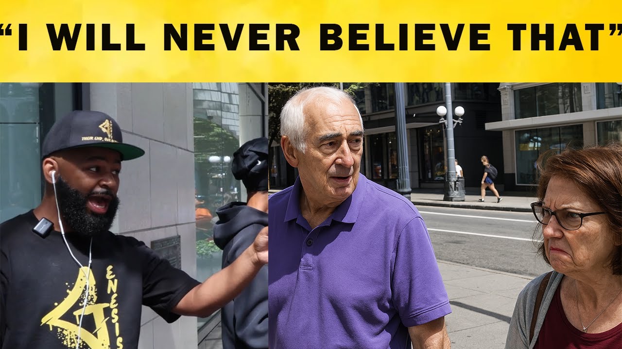 White Wife Storms Off After I Prove Jesus Was Black — Her Husband Stayed