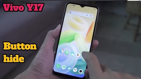 How To Hide Navigation Button Vivo Y17, Hide Back Button Setting Vivo Y17,