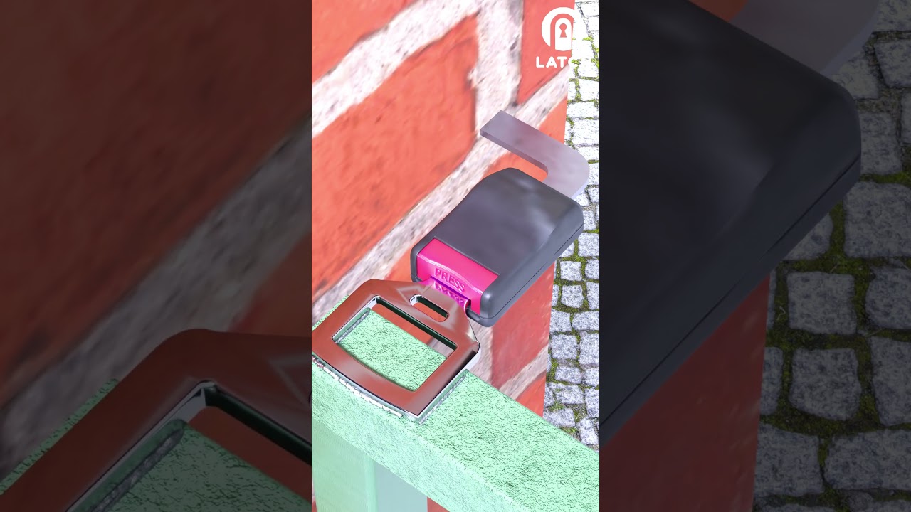 Car Seat belt Accessories can be used to Lock Gate / Recycling Idea- Clip 43