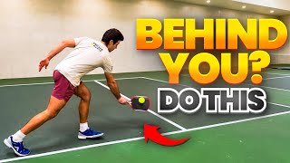 Famous The Right Way to Handle Balls Behind You in Pickleball Net Worth