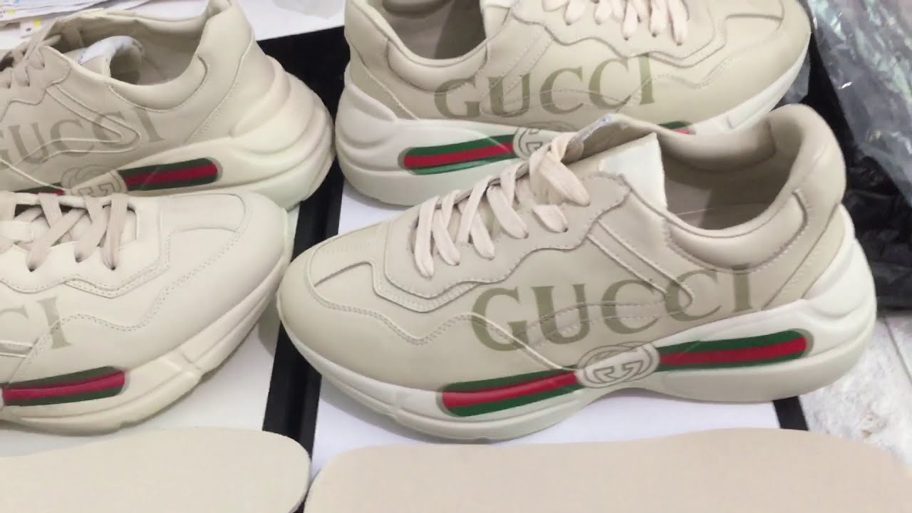 gucci rhyton real vs fake