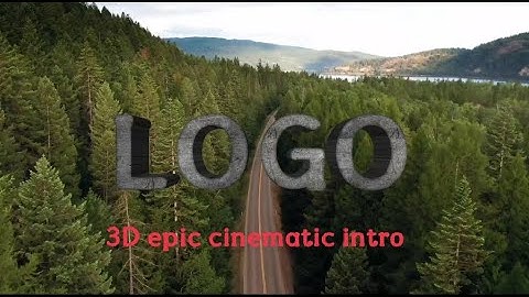 Epic cinematic 3D intro tutorial | Kinemaster | Lyrically