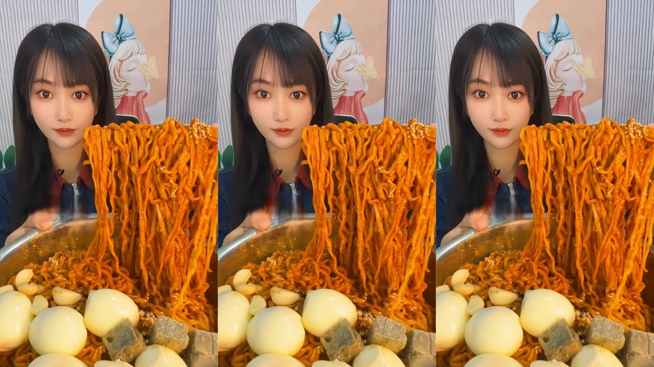 【MUKBANG】SPICY BRAISED PORK BELLY  EATING SHOW  CHINESE FOOD  食べる吃播 #咀嚼音 #food #mukbang #foodie