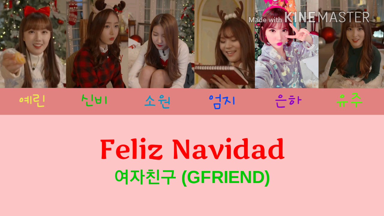Feliz Navidad (2018 펠리스 나비다 Korea Girls ver.) - 이소영, 여자친구, 보아, 김현정, 천상지희,  애즈원 : 네이버 블로그, image size:1280x720