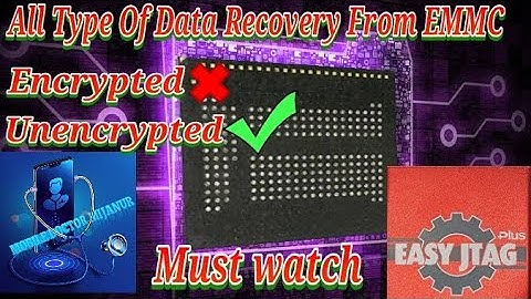 All type of data recovery from emmc with easyjtag