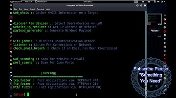 Gloom - How To Find Admin Panel of a Website using Kali Linux 2017.1 ✔