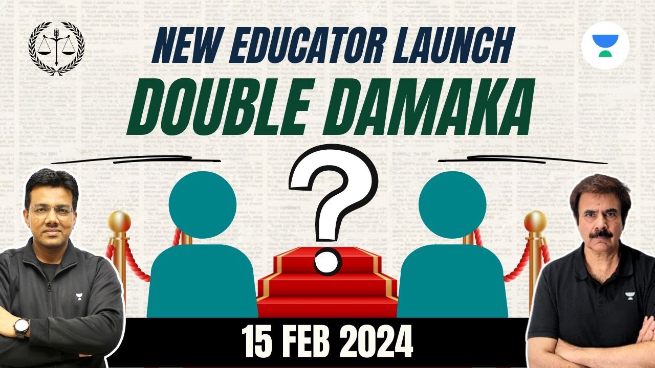 New Educator Launch-Double Damaka | Judiciary Exams | Tansukh Paliwal | Anil Khanna